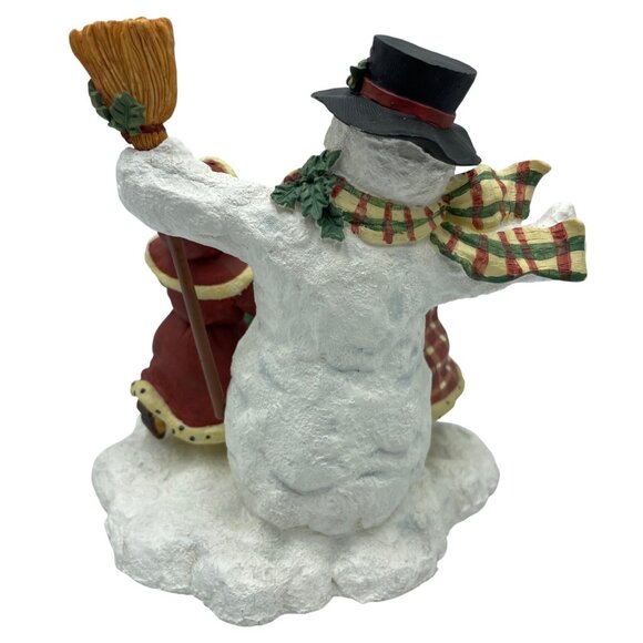 Merry Round Snowmen First Edition 1998 Susan Winget Collectible Figurine - Picture 9 of 16